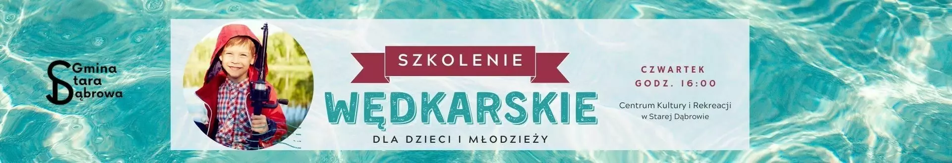 Szkolenie wędkarskie dla dzieci i młodzieży!