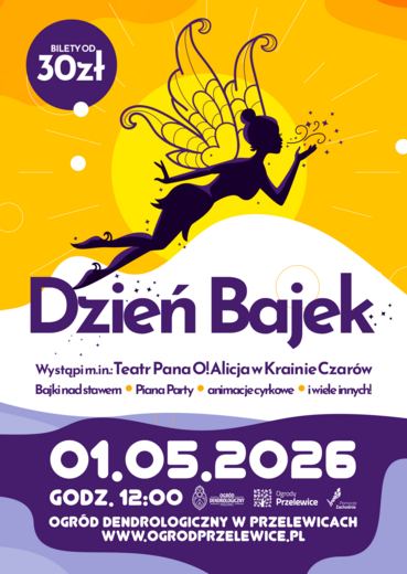 Dzień Bajek w Ogrodzie Dendrologicznym w Przelewicach