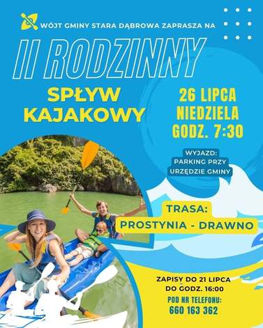 II Rodzinny Spływ Kajakowy