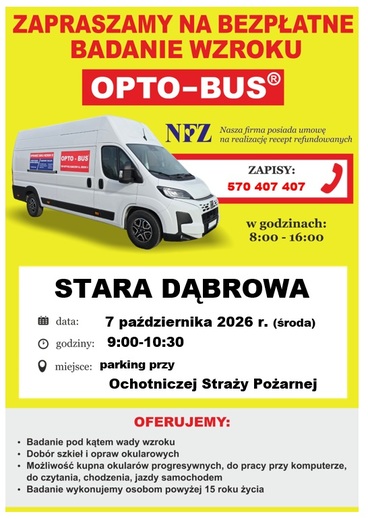 Badanie wzroku dla mieszkańc&oacute;w