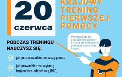 Zdjęcie do Pierwszy Krajowy Trening Pierwszej Pomocy Akademii Ochrony Ludności i Obrony Cywilnej
