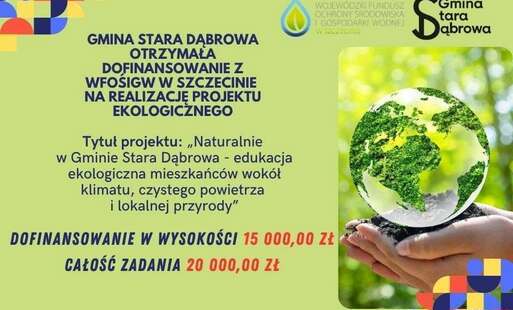 Zdjęcie do Otrzymaliśmy kolejne dofinansowanie z WFOŚiGW w Szczecinie