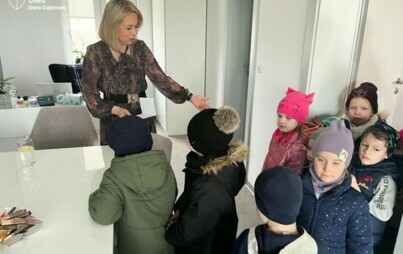 Zdjęcie do Przedszkolaki z wizytą u Pani W&oacute;jt 
