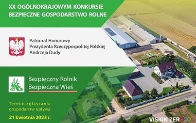 Zdjęcie do Konkurs Bezpieczne Gospodarstwo Rolne