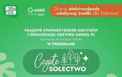 Zdjęcie do Program "CZYSTE SOŁECTWO"