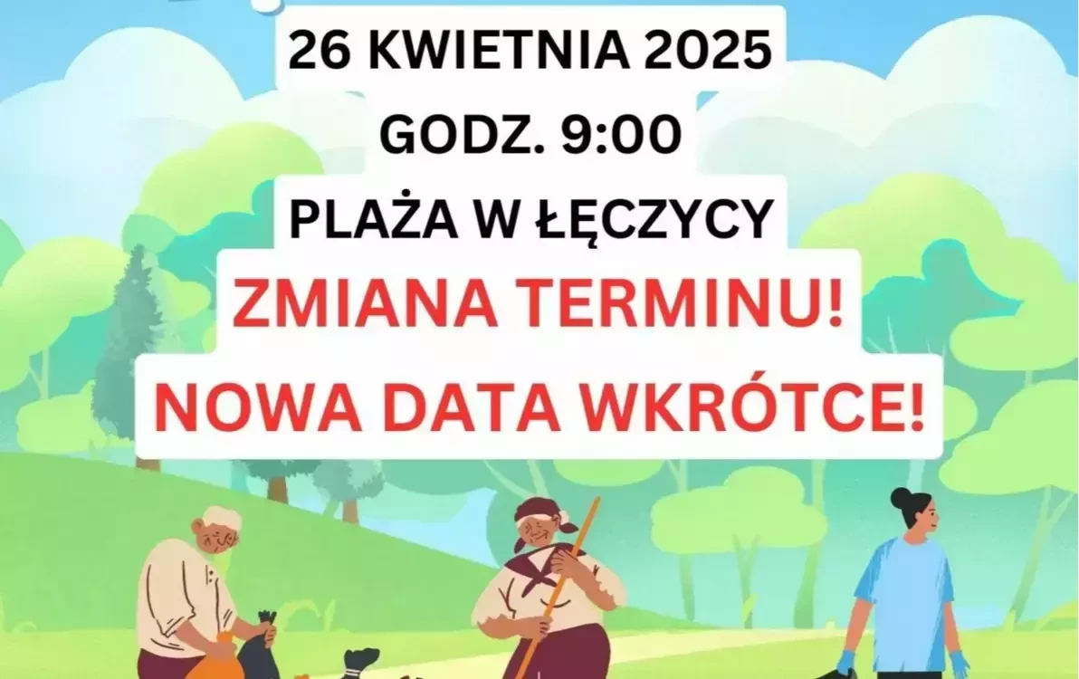 Zdjęcie do Sprzątanie terenu wok&oacute;ł Jeziora Łęczyckiego