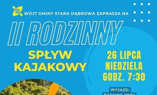 Zdjęcie do II Rodzinny Spływ Kajakowy
