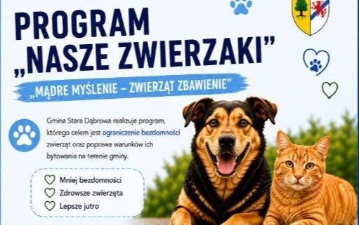 Zdjęcie do Zapraszamy do udziału w programie "Nasze zwierzaki"