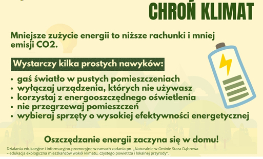 Zdjęcie do Oszczędzaj energię &ndash; chroń klimat