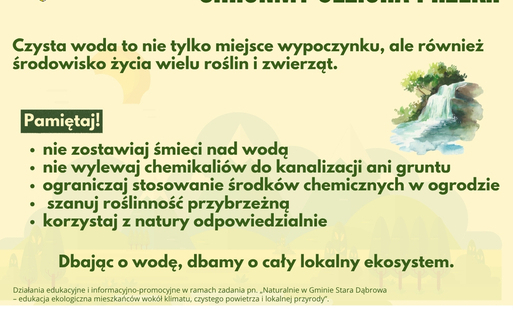 Zdjęcie do Chrońmy jeziora i rzeki &ndash; dbajmy o lokalne ekosystemy
