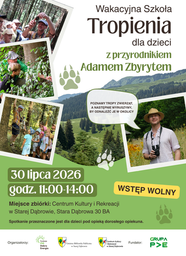 Zdjęcie do Wakacyjna Szkoła Tropienia dla dzieci