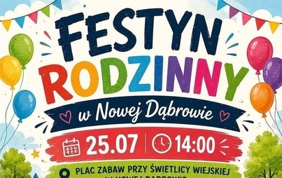 Zdjęcie do Festyn Rodzinny w Nowej Dąbrowie